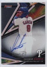 2022 Bowman's Best Best of 2022 Auto Yhoswar Garcia #B22-YG Auto 0yx7