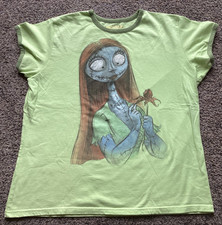 Disney Store Studio Collection  Sally Lime Green XXL  T Shirt ringer NWOT