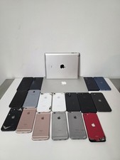 Lot Of Various iPhones 1 iPad Samsung 1 Motorala For Parts Or Repairs 19 Total