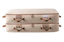 New Best Canvas Storage Bags 2 Pack Underbed Bag Pack Free Shipping