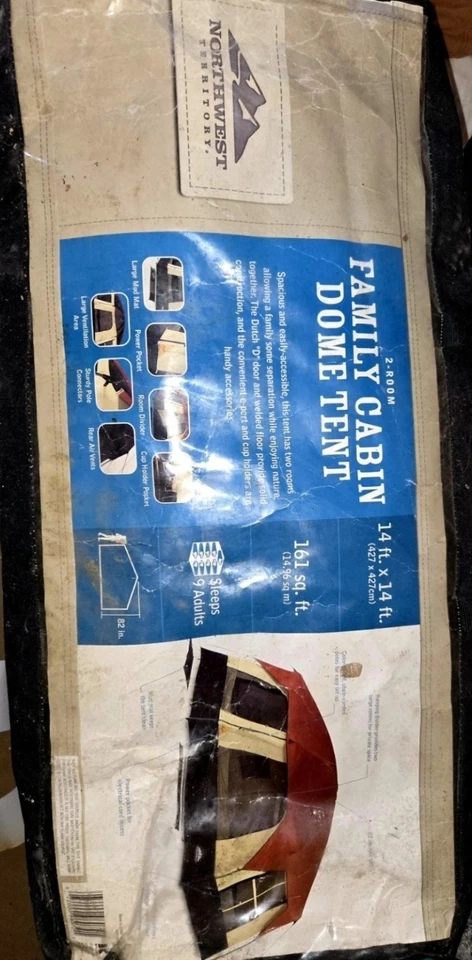 TIENDA 2 habitaciones Territorio del Noroeste CABINA 14 PERSONAS Foto 2 de 3