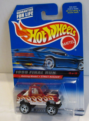 HOT WHEELS FINAL RUN NO MORE ~RETIRING STREET ROADER SUZUKI SAMURAI~ NICE