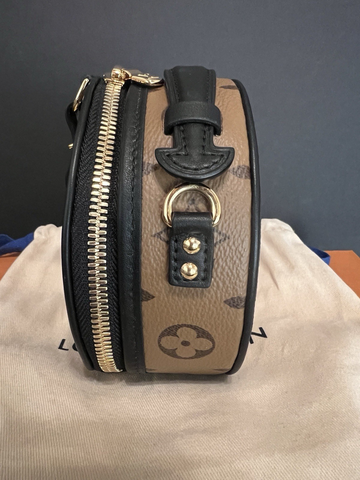 *New* Louis Vuitton  Mini Boite Chapeau Reverse Monogram M68276 image 3