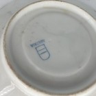 Vintage Austrian Pink Luster Porcelain Demitasse Cup Saucer Two Women Sitting — photo 9