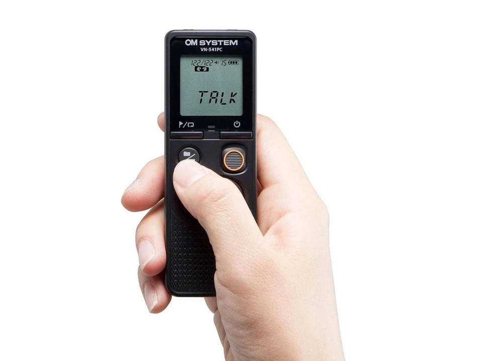 OM SYSTEM VN-541PC 4GB Digital Voice Recorder, Black #V420040BU000 - Image 4 of 4