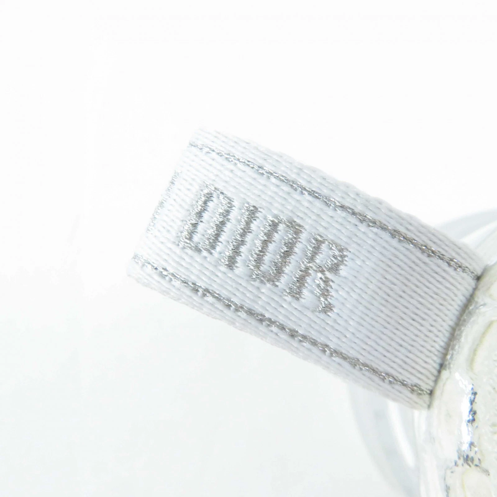 Beauty Christian Dior KCK337LRU46W37 DIOR VIBE Baskets Cuir Caoutchouc Blanc