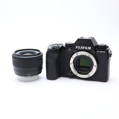 Fujifilm Fuji X-S10 Black + XC 15-45mm Lens Kit -Near Mint- #225