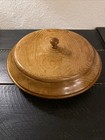VTG Wood Communion Cup Holder Tray With Top 38 Openings & Rotating Center 4x13” — photo 7