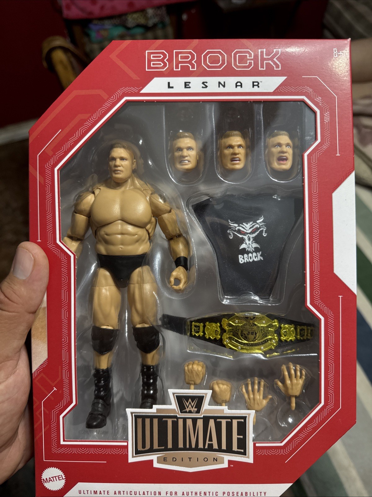 WWE Brock Lesnar Action Figure (HPM49)
