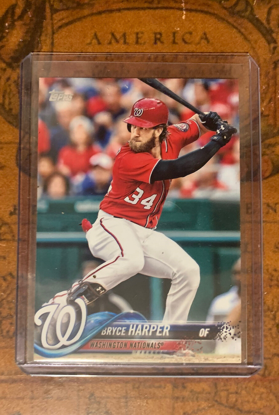 2018 Topps Series 2 Base #351 Bryce Harper - Washington Nationals