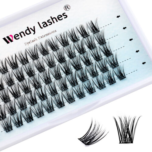 Wendy Lashes Individual Cluster Lashes DIY Individual Eyelashes Ultra Thick lash - Picture 109 of 168