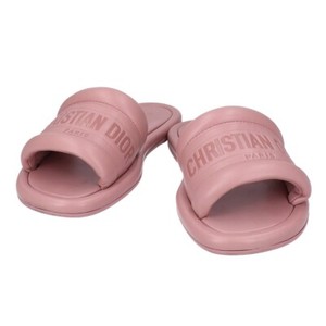 【本革超軽量☆ヌードピンクが可愛い】Dior DIORACT サンダル Dior - DIOR サンダル ピンク36.5 美品の通販 by 🎣｜ディオール