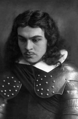 Paul Hartmann Actor Dals Max Piccolomini in Wallenstein by Schi- 1921 Old Photo