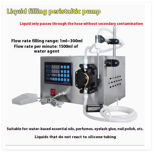 1-200ml Schlauchpumpe Füllmaschine Parfüm Getränk Flüssigkeit Spender - Bild 1 von 6