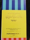Paper Source Silicone Wine Tumblers/Stemless Wine Glass NEW in Box Set of 2 Blue — photo 3