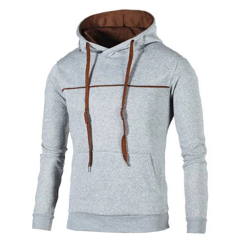 SACAI Moda uomo sport maniche lunghe casual con cappuccio borsa trackwear pullover felpa con cappuccio