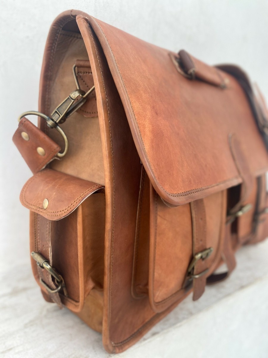 Acquista Valigetta Da Uomo Di Design In Vera Pelle Da Uomo