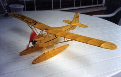 Aeronca K Seaplane Free Flight Rubber Power 25'' WS Model Airplane Printed Plans