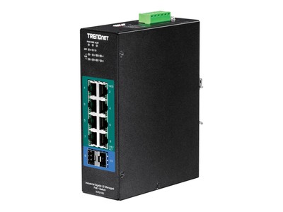 TRENDnet TI-PG102I Switch managed 8 x 10/100/1000 (PoE+) ~D~