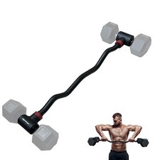 Curl Dumbbell Barbell Converter Bar Adjustabl...