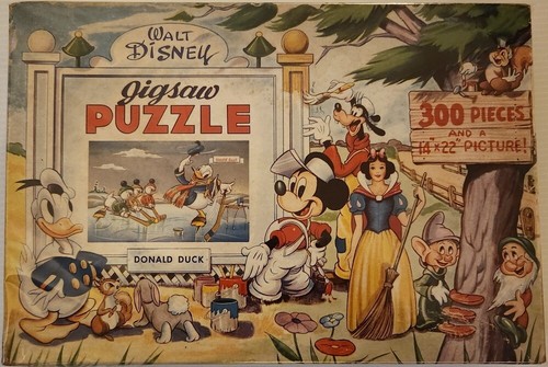 1940's Donald Duck, Series 2 Disney 300 Pieces, Jaymar Co. Jigsaw Puzzle