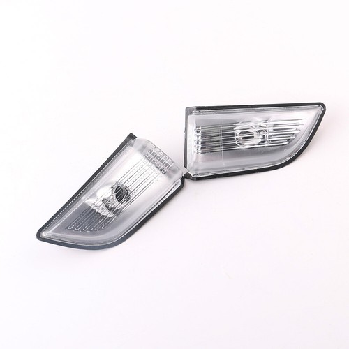 2pcs Front Left Right Side Door Mirror Cover Cap Silver For 2010-13