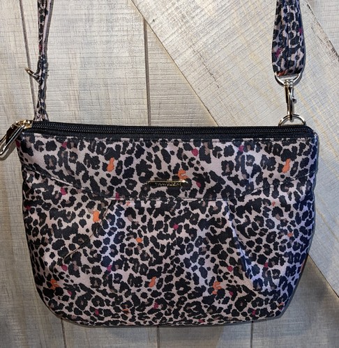 Travelon Crossbody Bag Black Tan 
