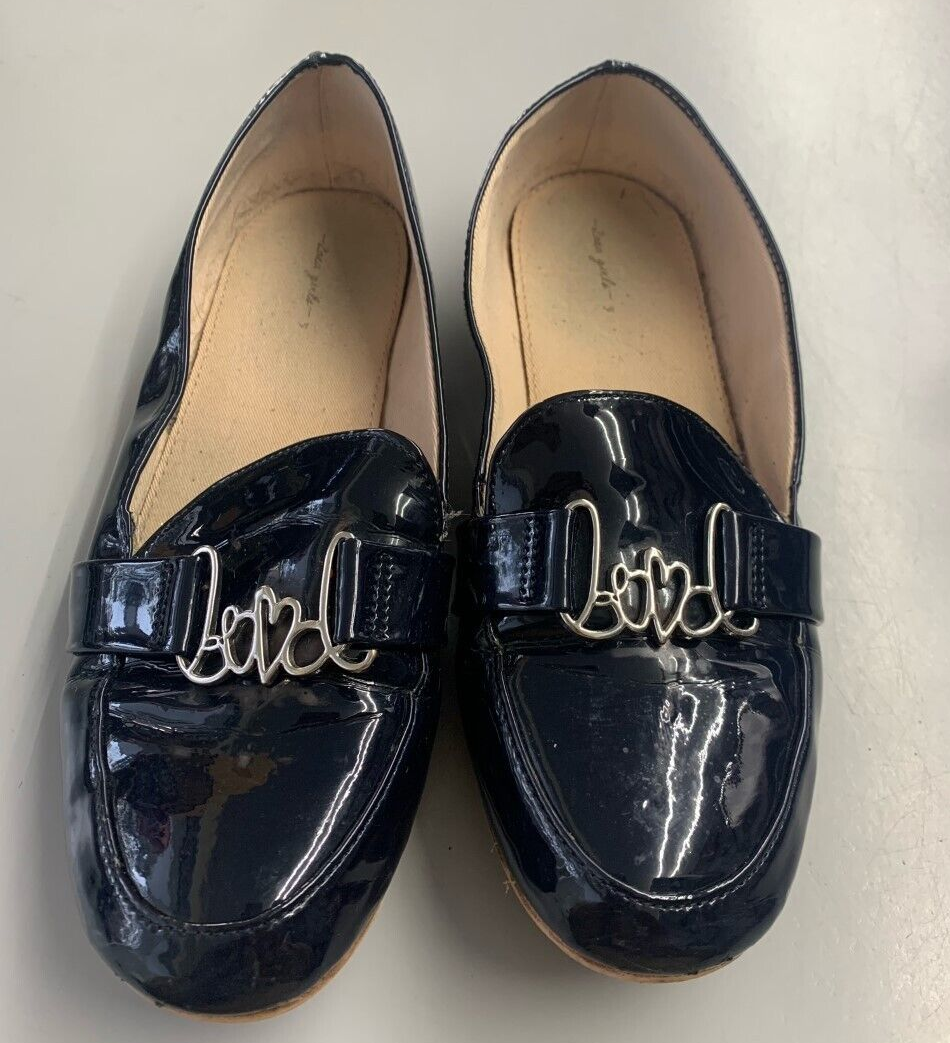 m ZARA GIRLS BLUE SHOES LOVE LOGO SIZE 37 3065/203/009 2855 | eBay