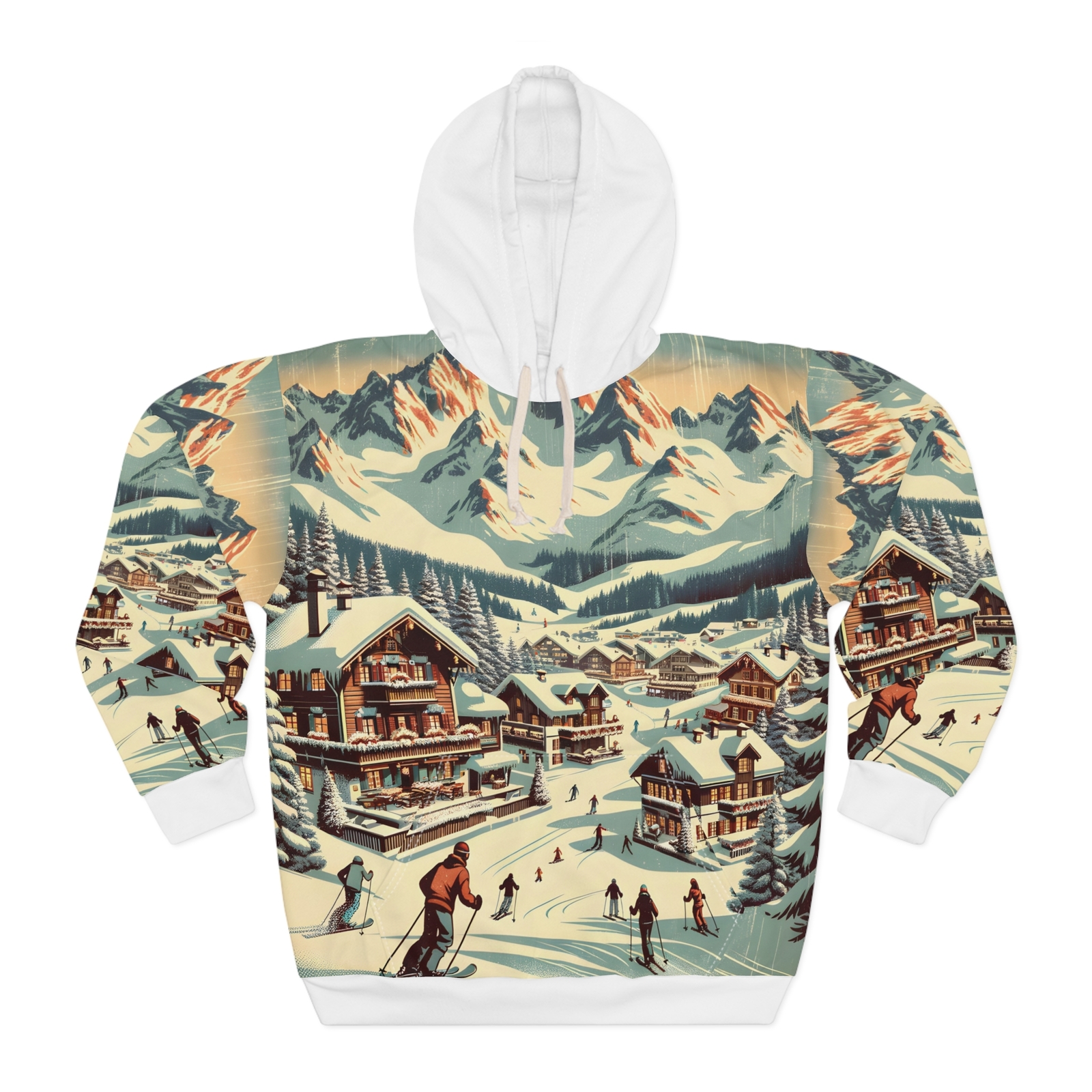 Breckenridge All Over Print Pullover Hoodie