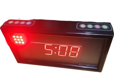 BRG Precision Prod.Ethernet   Digital LED Clock USA CB418-L5-AP-EN-P0812-B2-F1