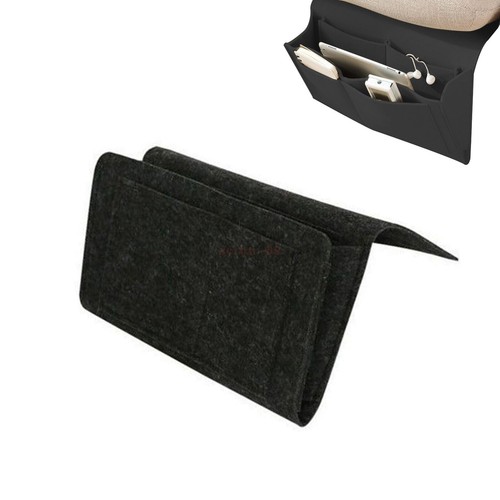 Bedside Felt Storage Sofa Hanging Organizer Book Phone Bag Pocket Remote Holder - Picture 7 of 17