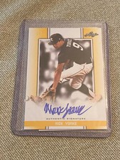 NICK YORKE 2019 Leaf Metal Perfect Game AUTO GOLD BLANK BACK #1/1 REDSOX PIRATES