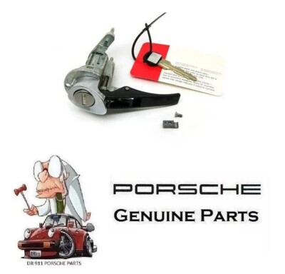 PORSCHE 993 DOOR HANDLE LOCK WITH KEY RIGHT GENUINE 99353793800