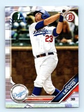 2019 Bowman Draft Brandon Lewis Los Angeles Dodgers #BD-40 1st Bowman