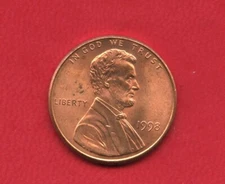 1998 - UNITED STATES - 1 CENT. LINCOLN - LOT/M26248