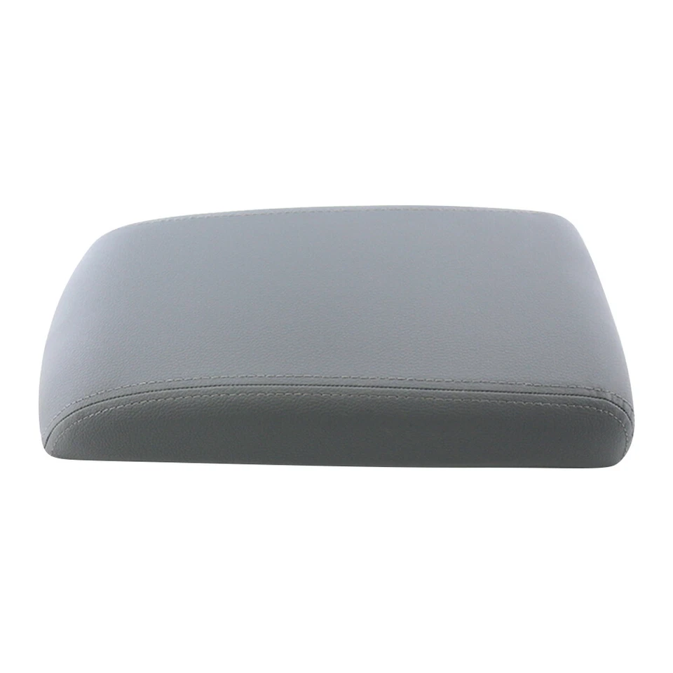 For Chevrolet Impala 2006-2013 Front Center Armrest Cover Gray Synthetic Leather - Изображение 3 из 4