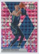 19-20 Mosaic Pink #54 Kristaps Porzingis Base Mavericks