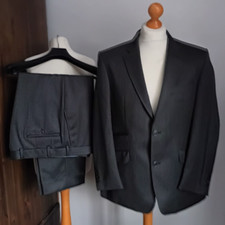 Tuta Vitale Barberis Canonico Montague Jeffery 42S 36S lana grigia