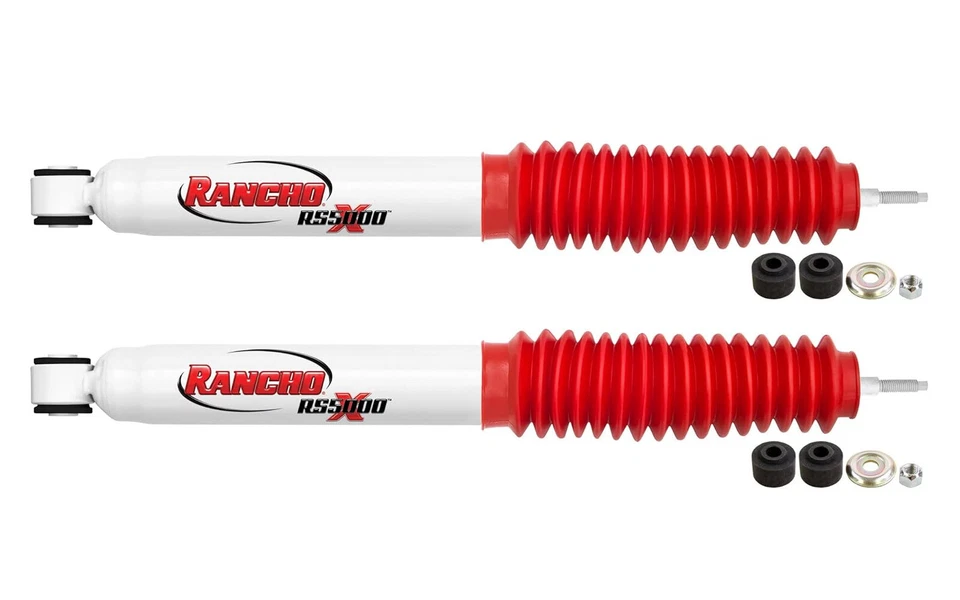 Rancho RS5000X Front & Rear Shocks Set for 05-16 Ford F-450 F-550 Super Duty - Imagem 4 de 4