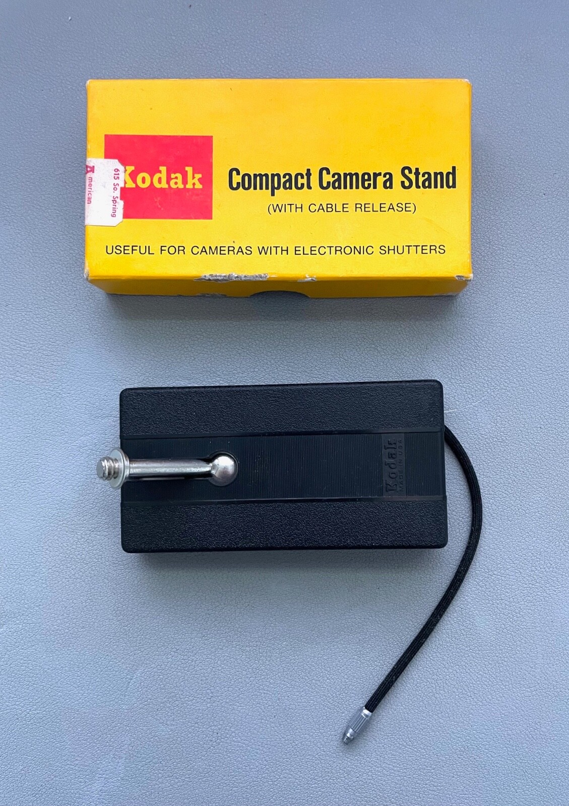 Vintage Kodak Compact Camera Stand with Cable Release Model C225 - with ...
