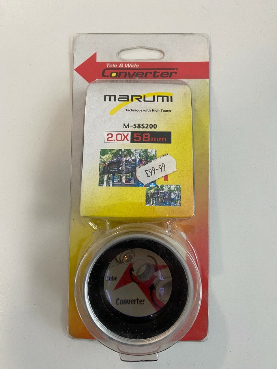 Marumi Telephoto Convertor 58mm Lens 2x macro