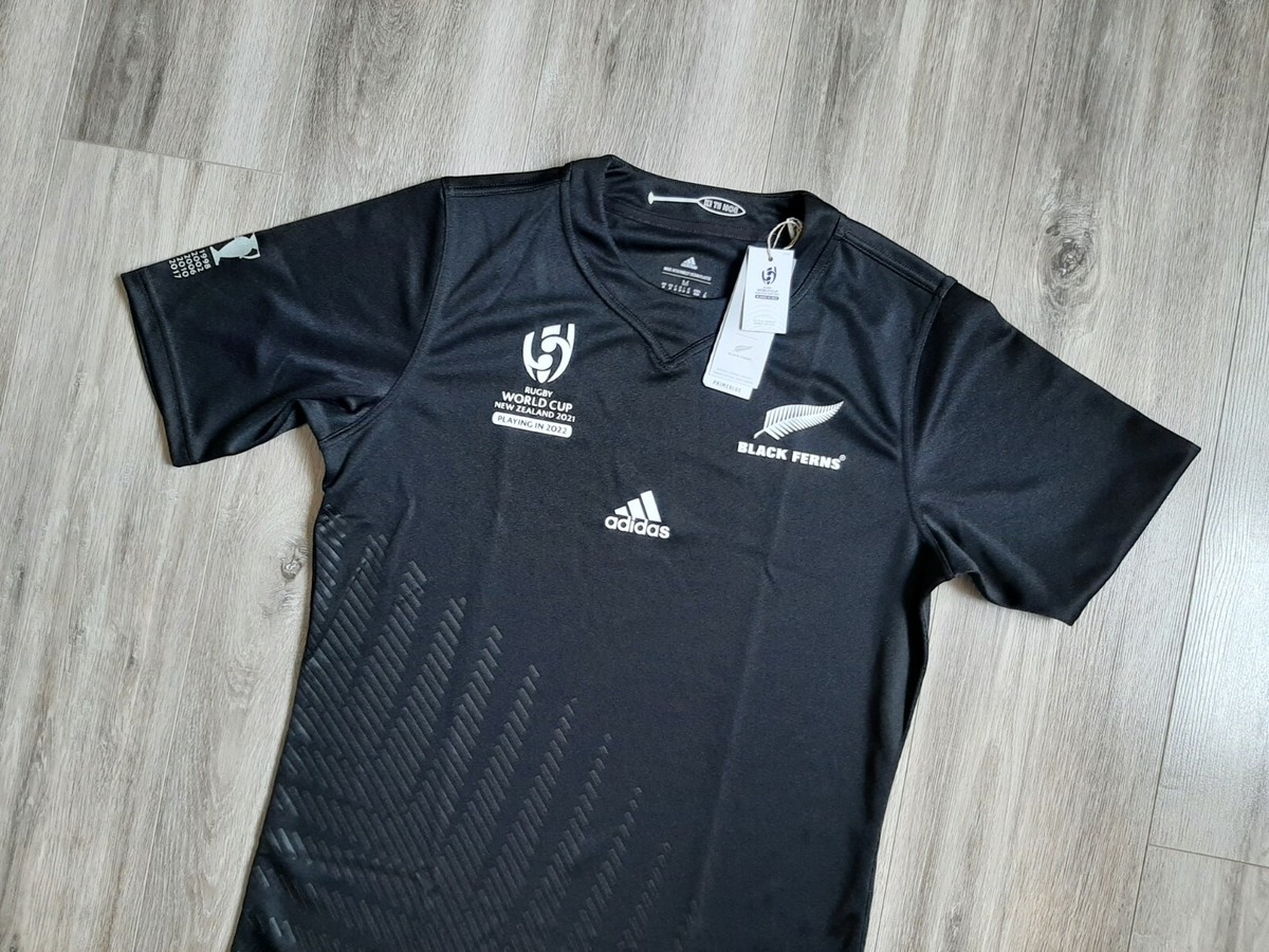 Black Ferns Sevens Rugby World Cup 2022 Adidas Jersey Unisex Size