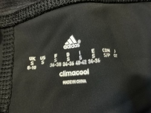Adidas ClimaCool Supernova Women's gym sports cropped leggings shorts size S - Picture 11 of 11