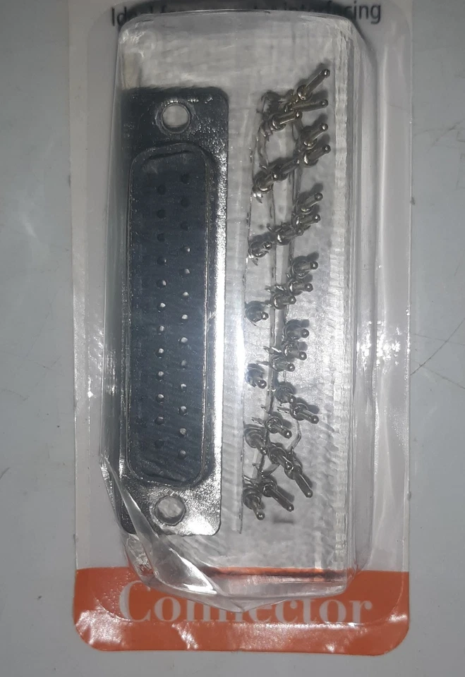 Radio Shack 276-1429 25-Pin Male Crimp Type D-Sub Connector - Image 3 of 3