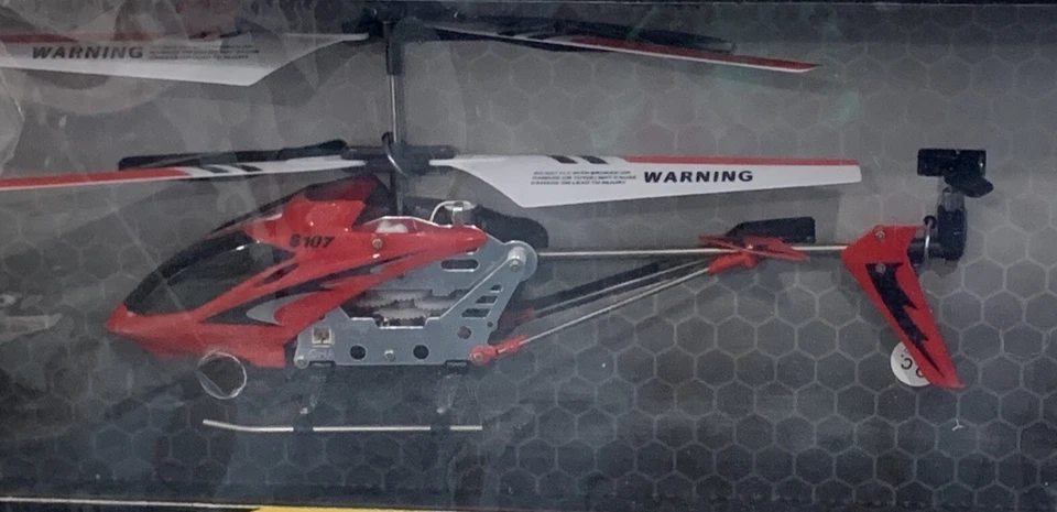 Syma S107G 3-Channel Gyroscopes RC Helicopter - RED! Your Own Space In The Sky - Image 2 of 4