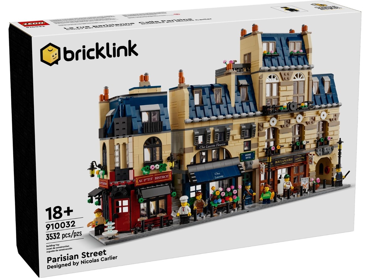 Lego 910032 Bricklink Designer Series 1 Parisian Street New Sealed