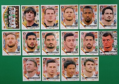 2018 3R Russia World Cup FIFA - E21 GERMANY SOCCER TEAM Full Sticker Promo Peru