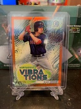 2022 Bowman Blaze Jordan Virtuosic Vibrations Orange 08/25