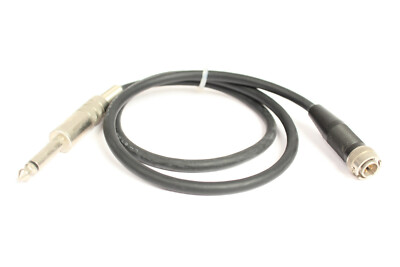 4-Pin Hirose Male Locking to 1/4'' Male Phone TS Adapter Cable 30'' Canare L-2T2S