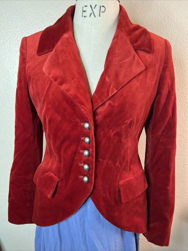j peterman velvet blazer